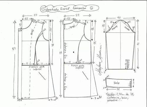 成人护衣裁剪做法图片视频,图解与视频教程详解  第3张